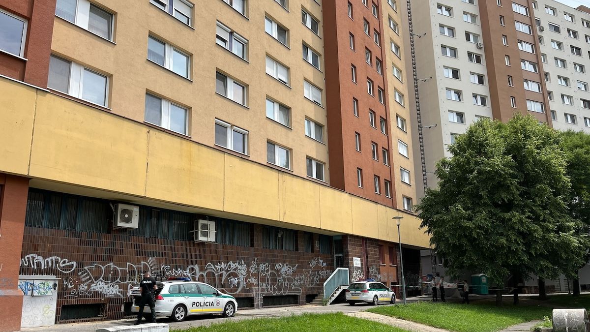 Čtyřleté dítě v Bratislavě přežilo pád z druhého patra